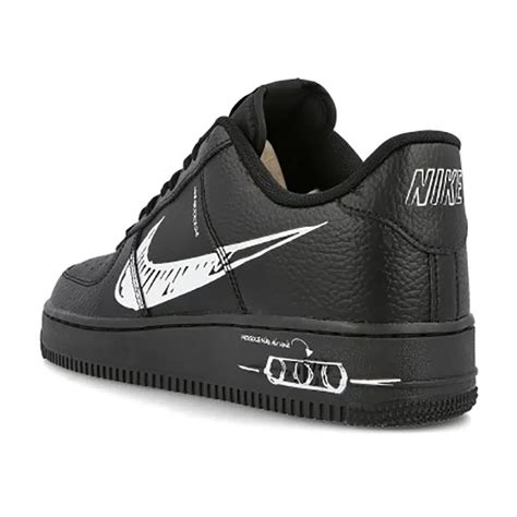 air force 1 nere uomo